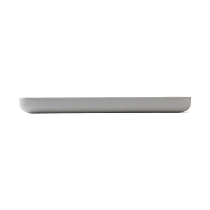 White Fluted Dish, 36 cm - US 6978