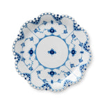 Blue Fluted Full Lace Dish, 25 cm - US 2783
