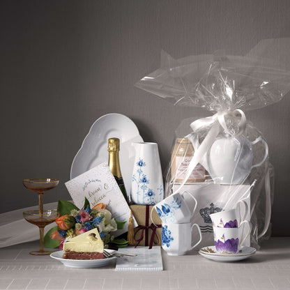 White Fluted Half Lace Teapot, 100 cl - US 9220