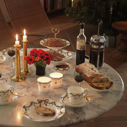 Star Fluted Christmas Étagère, 2 layers - US 3726