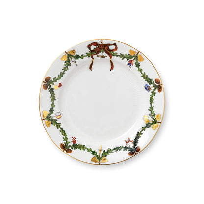 Star Fluted Christmas Plate, 21 cm - US 7742