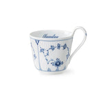Blue Fluted Plain High Handle Cup, Bespoke, 33 cl - US 2180