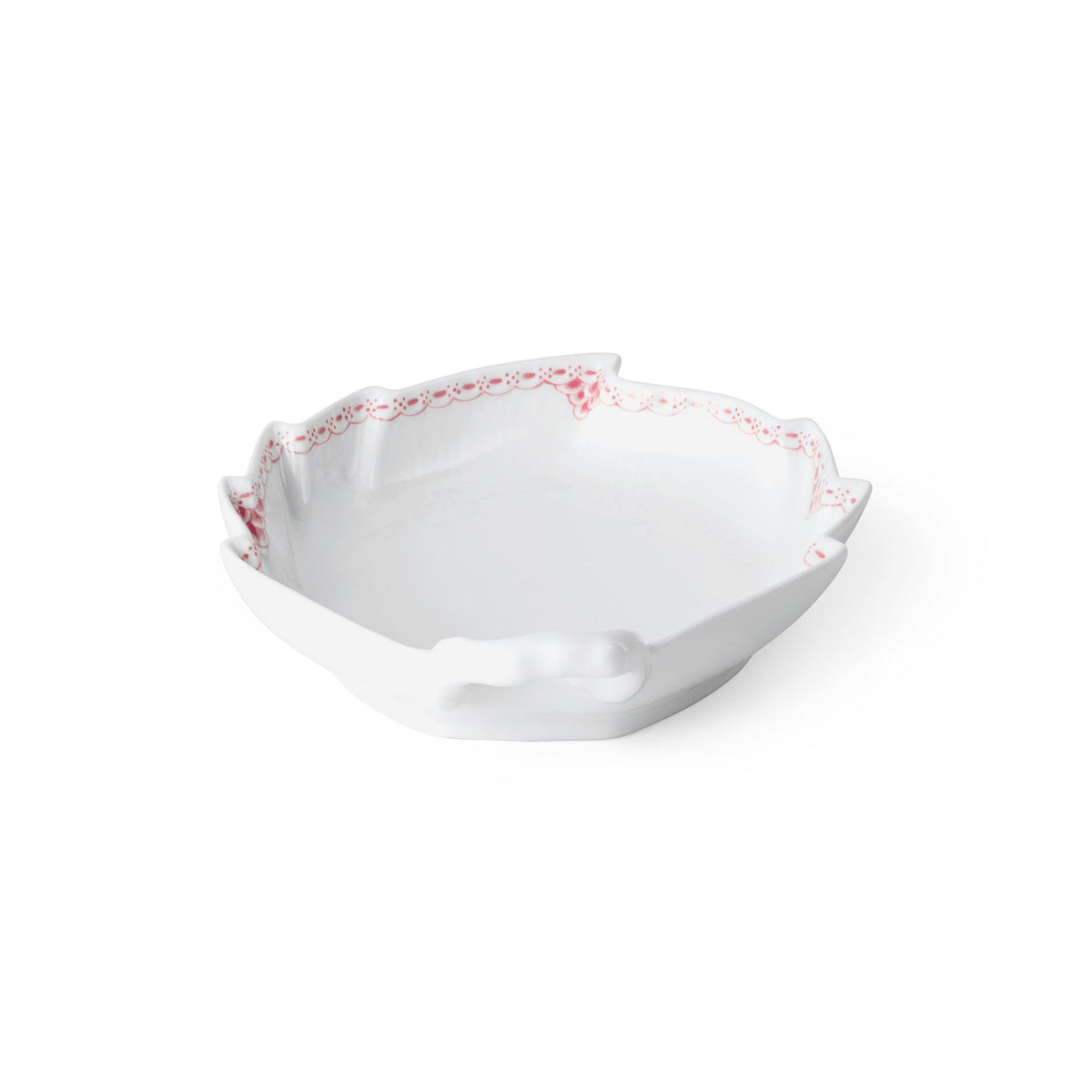 Coral Lace Dish, Leaf Shaped, 23 cm - US 0453