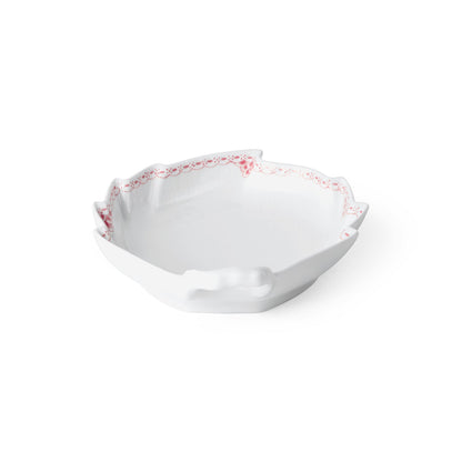 Coral Lace Dish, Leaf Shaped, 23 cm - US 0453