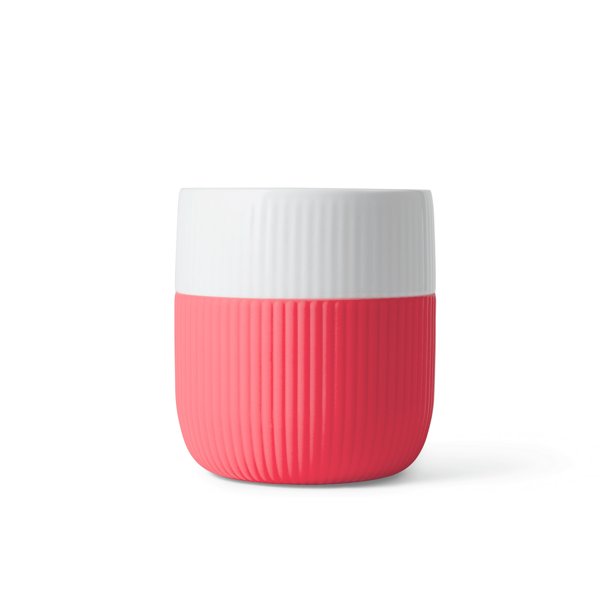 Fluted Contrast Mug, Hibiscus, 35 cl - US 6208