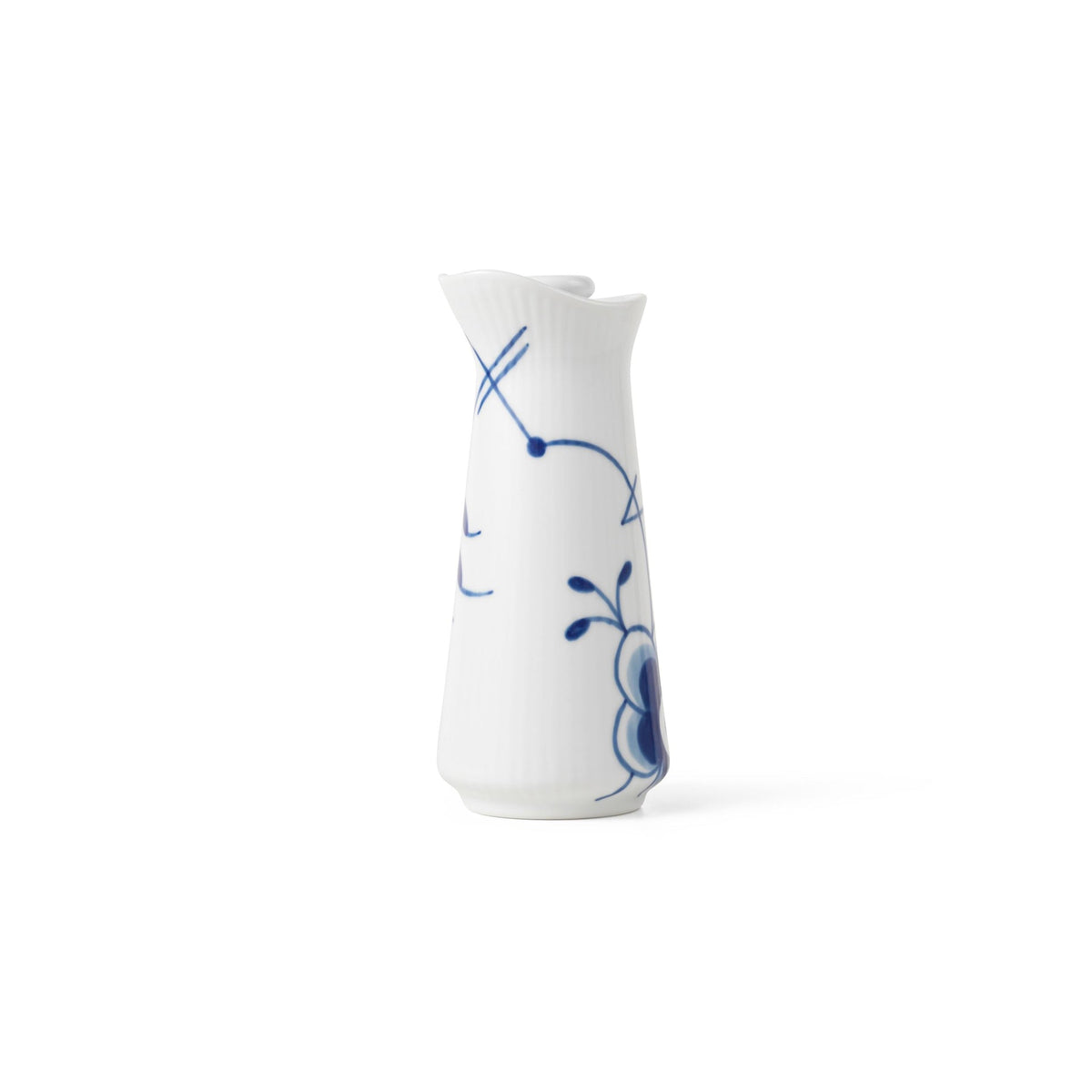 Blue Fluted Mega Oil and Vinegar Bottle, 13.5 cm - US 1969