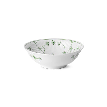 Green Fluted Plain Bowl, 35 cl - US 7247
