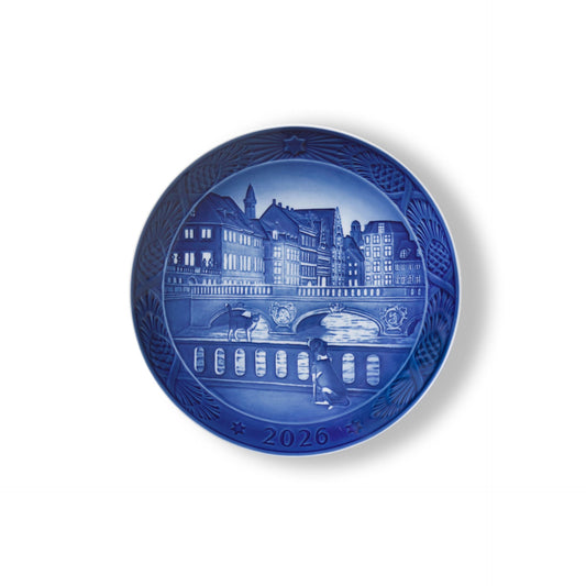 Blue Collectibles Christmas Plate 2026, The Marble Bridge, 18 cm - US 1737