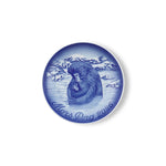 Blue Collectibles Bing &amp; Grøndahl Mother's Day Plate 2026, Japanese Snow Monkeys, 15 cm - US 9891